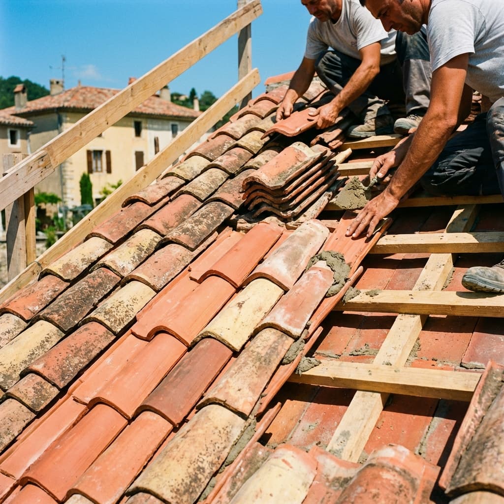 Pose d'une fenêtre de toit Velux par Mel toit à Moissac
